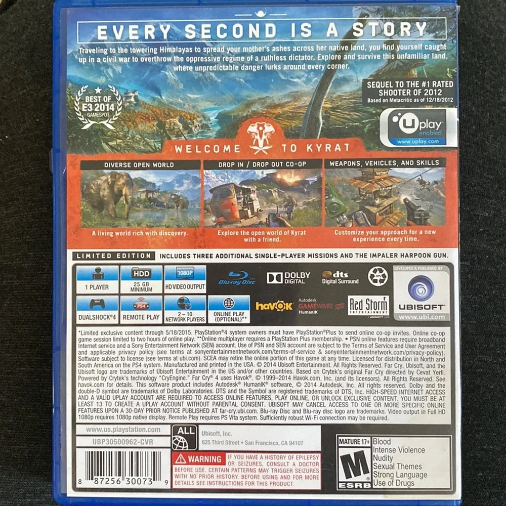 PS 4 game